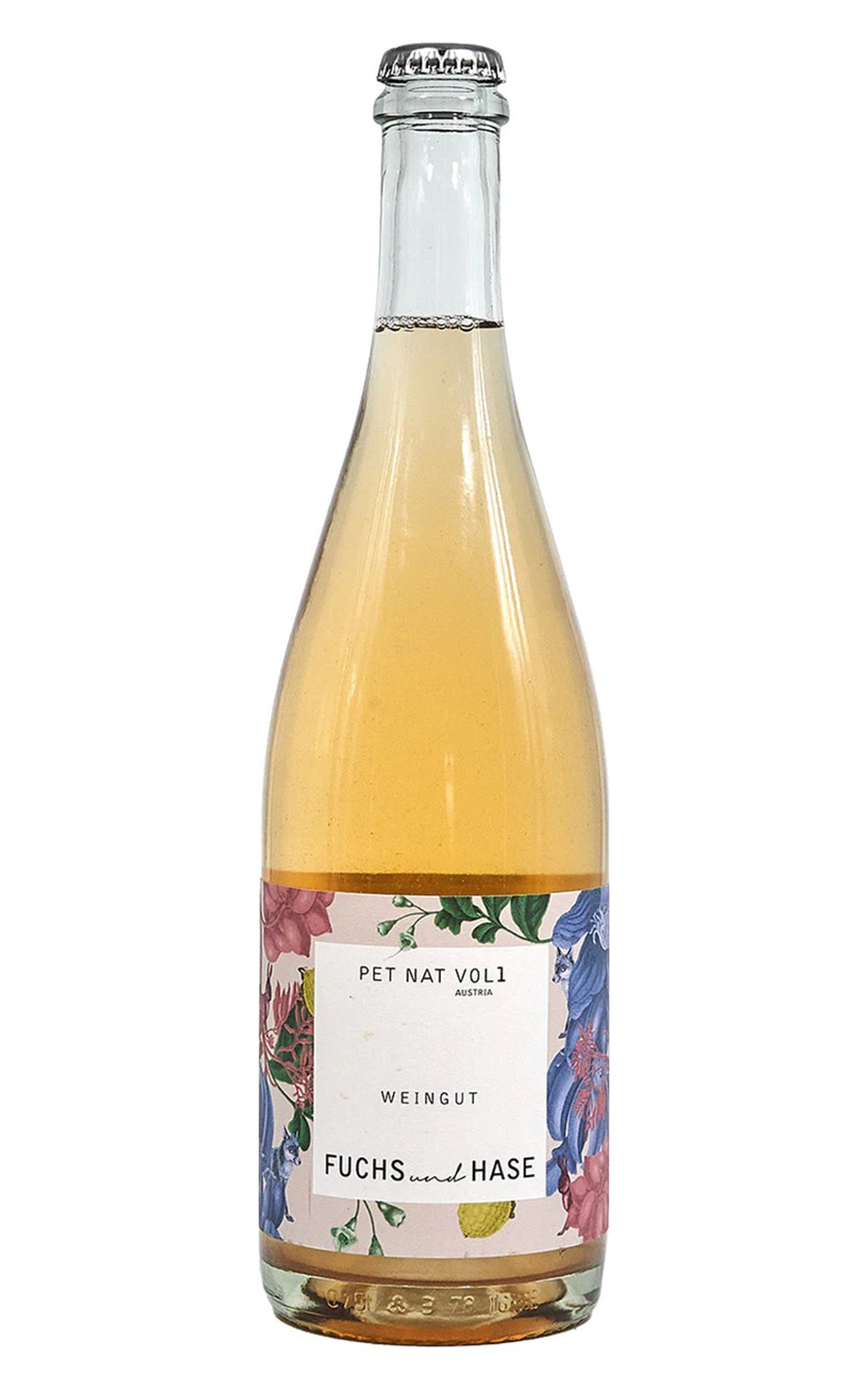Weingut Fuchs und Hase Vol 1 Pet Nat 2018 狐狸與野兔酒莊 1號 自然氣泡橘酒