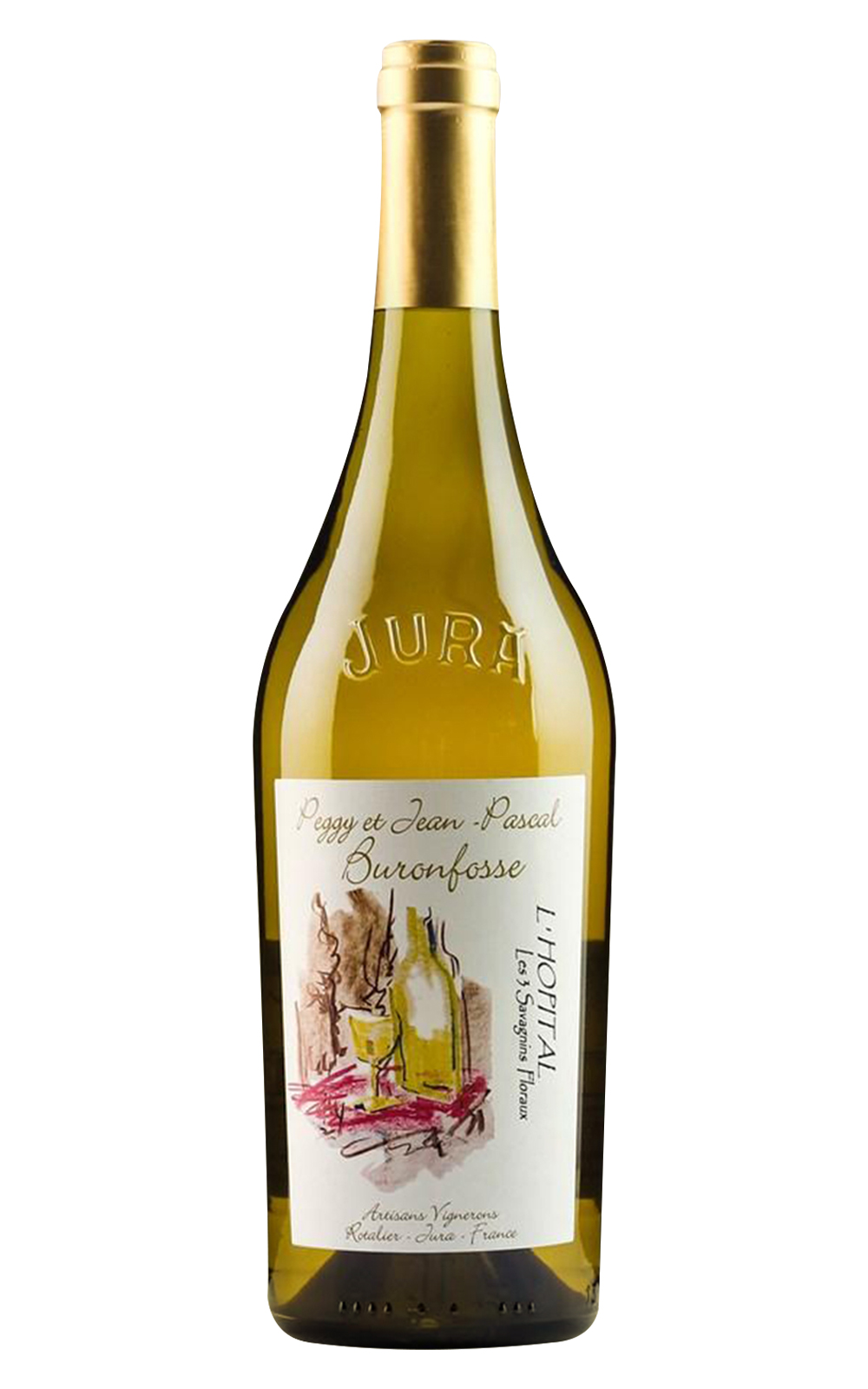 Domaine de Buronfosse L Hopital Cotes du Jura Savagnin 2018 布宏福斯酒莊 醫院 侏羅丘莎瓦涅白酒