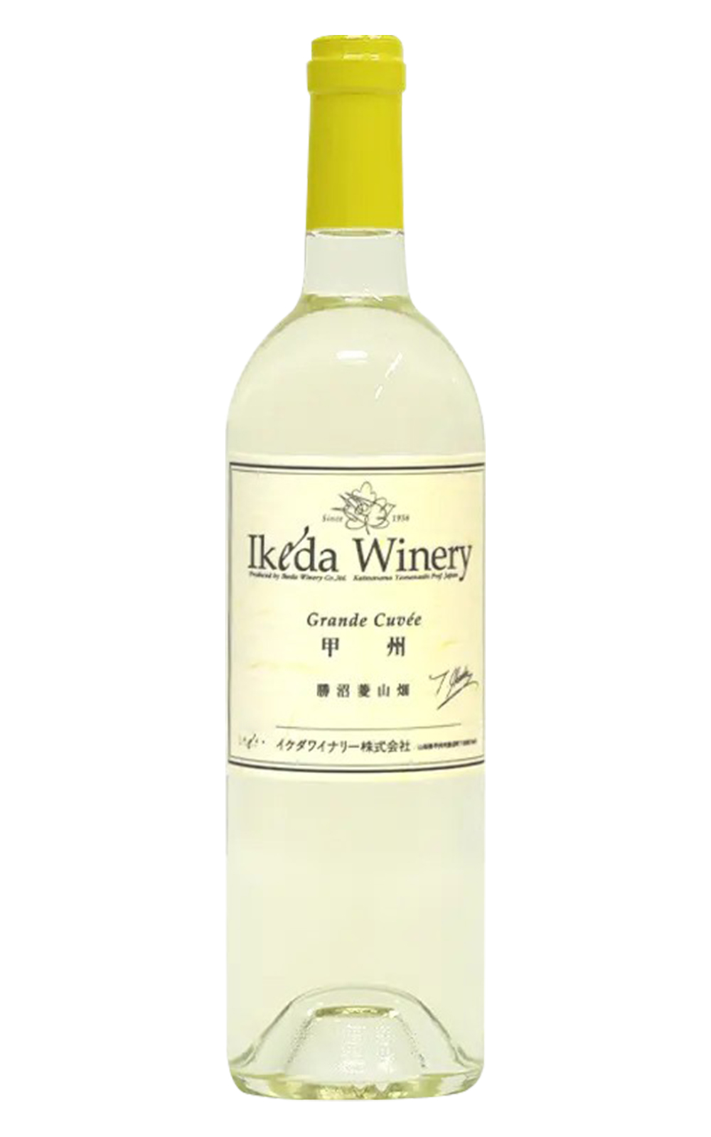 Ikeda Winery Grand Cuvee 2019 池田葡萄酒 勝沼菱山畑特釀 甲州白酒