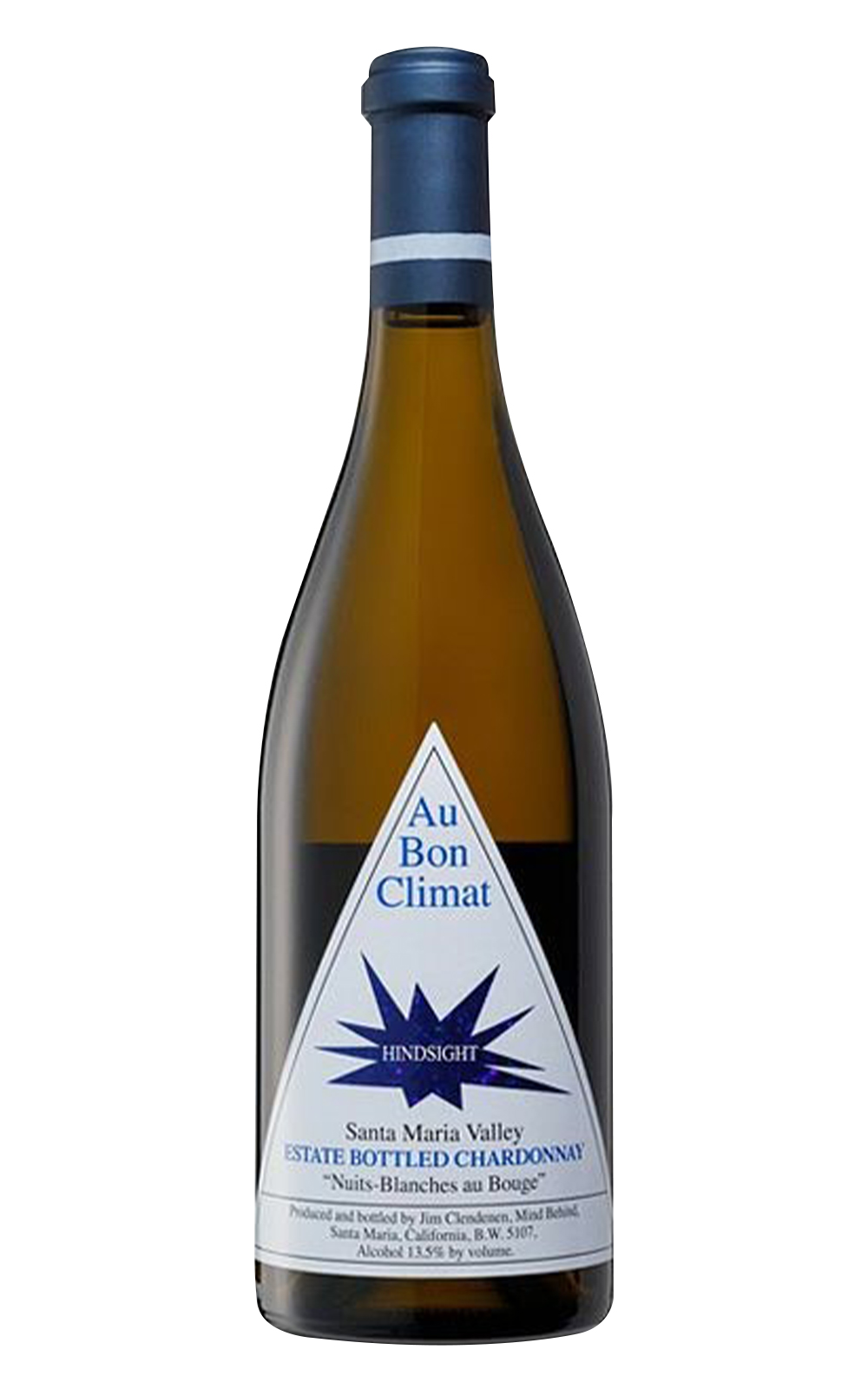 Au Bon Climat Nuits Blanches au Bouge HINDSIGHT Chardonnay 2020 ABC酒莊 白夜下老酒館 事後諸葛 夏多內白酒