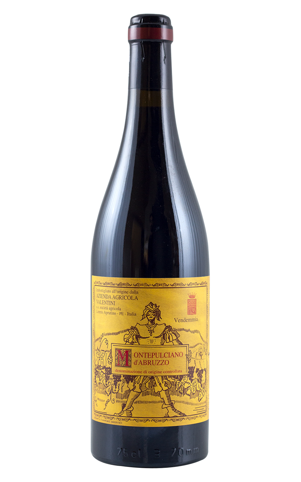 Azienda Agricola Valentini Montepulciano d Abruzzo 2017 瓦倫堤尼酒莊 阿布魯佐 蒙提布希亞諾紅酒