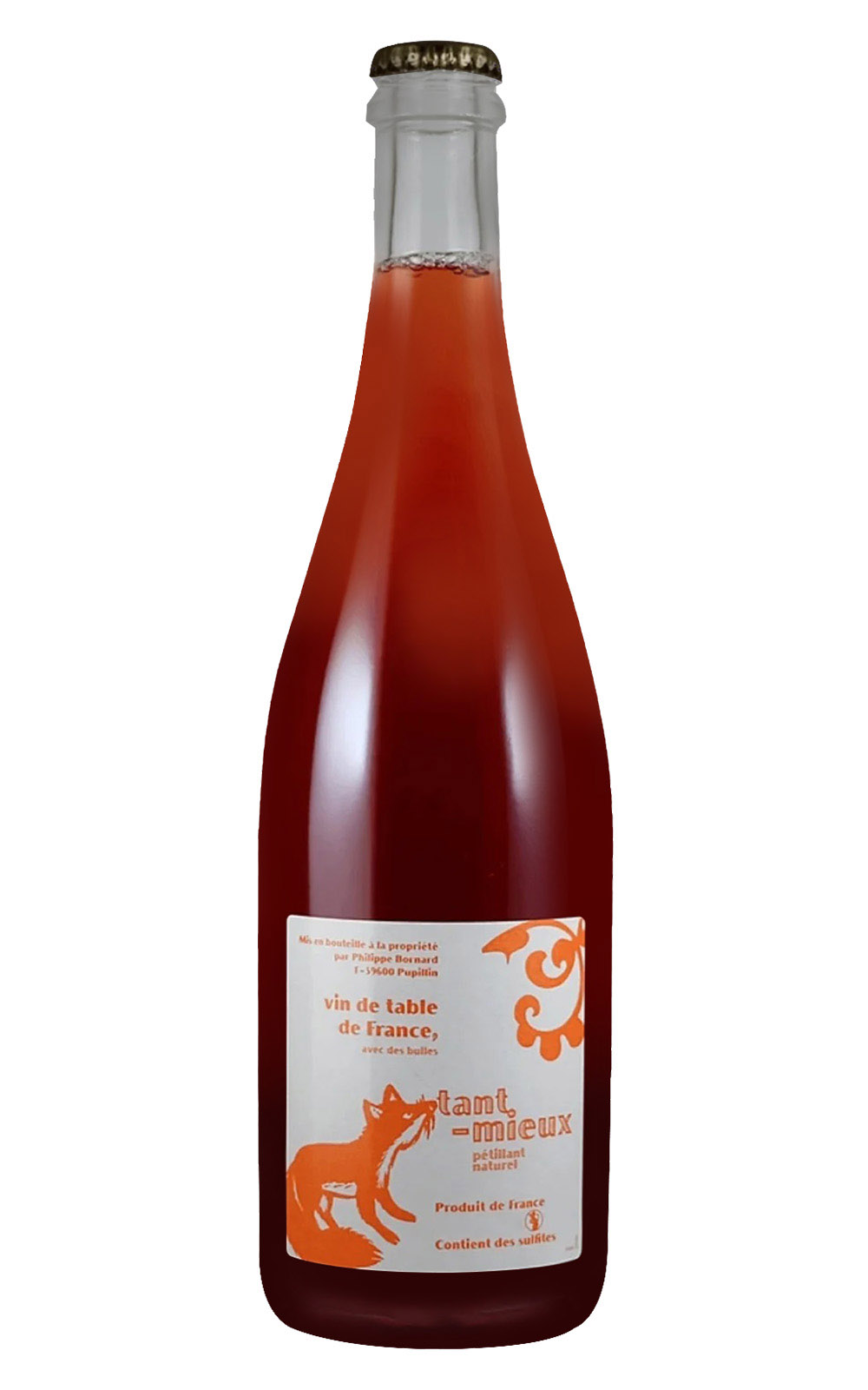 Domaine Philippe Bornard Tant Mieux Ploussard Petillant Naturel NV 小狐狸酒莊 更好 普薩氣泡酒