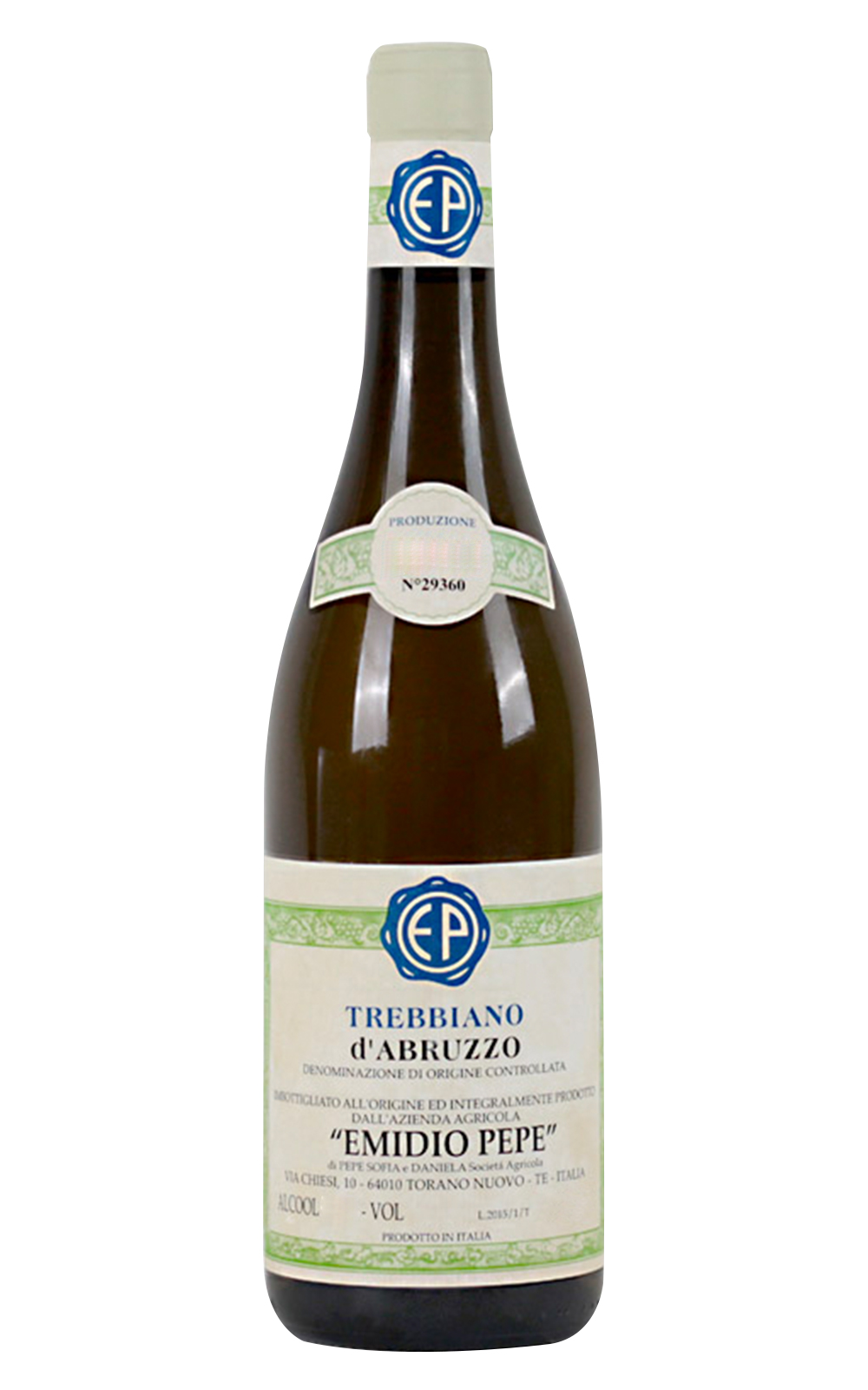 Emidio Pepe Trebbiano d Abruzzo 2017 埃米迪歐 佩佩酒莊 阿布魯佐 崔比亞諾白酒