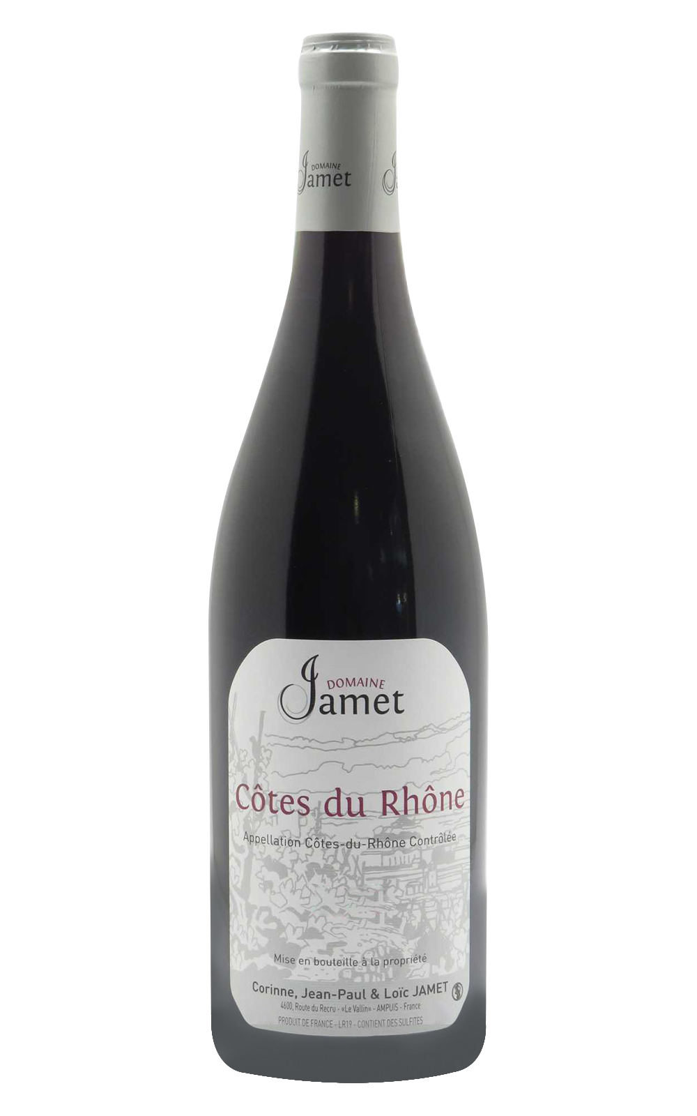 Domaine Jamet Cotes du Rhone 2019 雅美酒莊 隆河丘紅酒