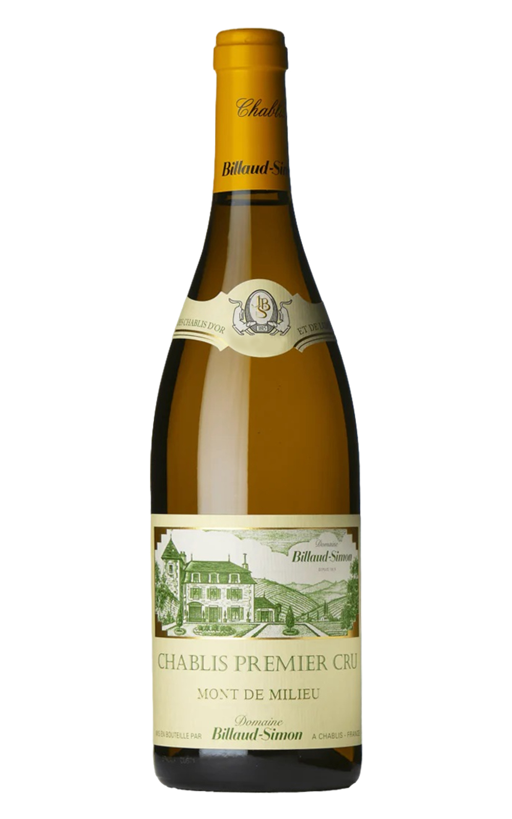 Domaine Billaud Simon Chablis 1er Cru Mont de Milieu 2022 貝雍 西蒙酒莊 夏布利 核心之岳 一級園白酒