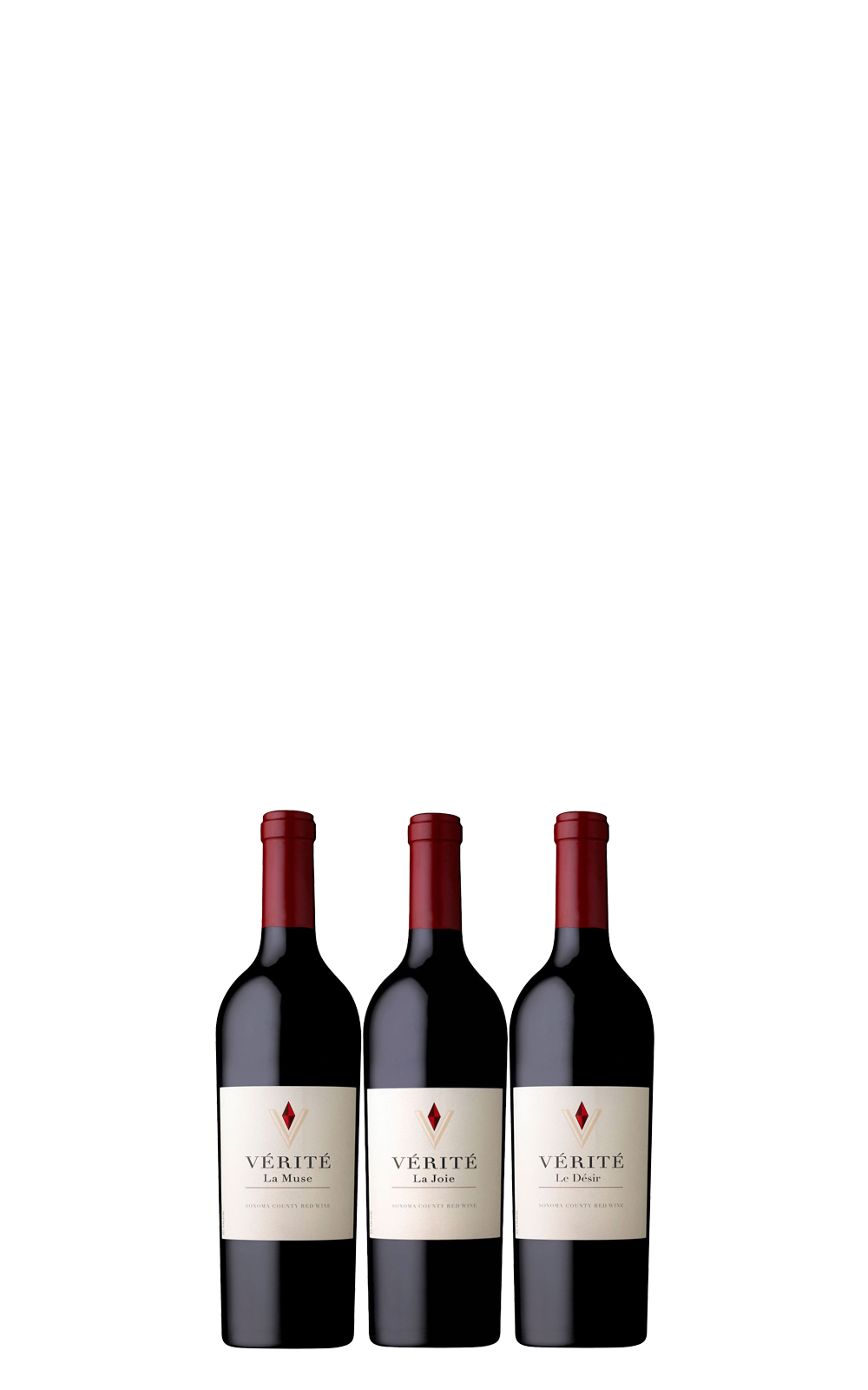 Verite Winery La Muse La Joie Le Desir 3 Bottles Set 2019 真相酒莊 謬思 歡愉 渴望 紅酒三瓶組