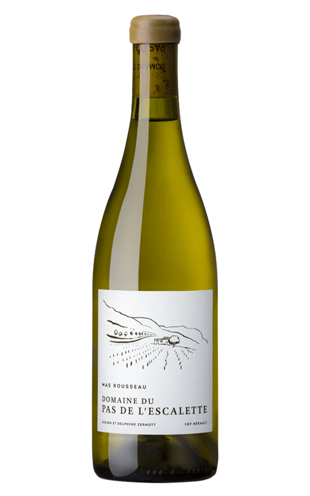 Domaine du Pas de l Escalette Mas Rousseau Herault Blanc 2020 帕德 雷斯卡雷特酒莊 盧梭 埃羅白酒