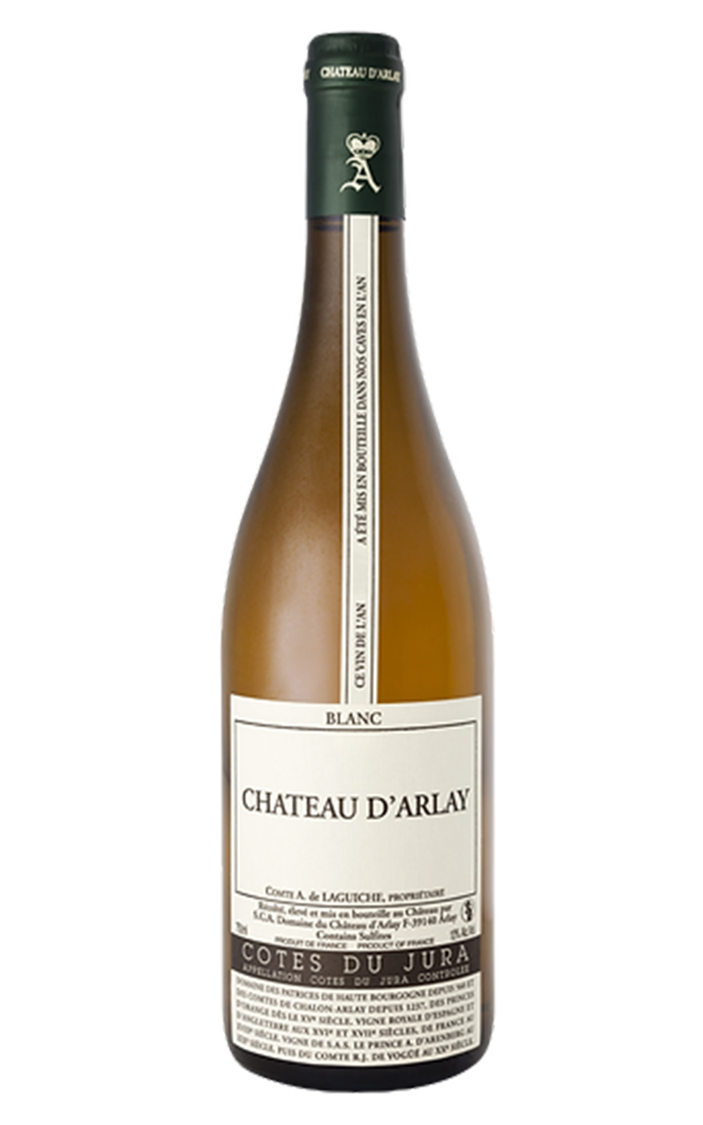 Chateau d Arlay Cotes du Jura Blanc 2018 達拉堡 傳統白酒