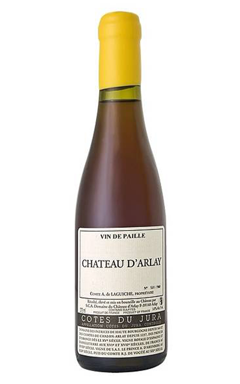 Chateau d Arlay Vin de Paille 2018 達拉堡 麥稈甜白酒