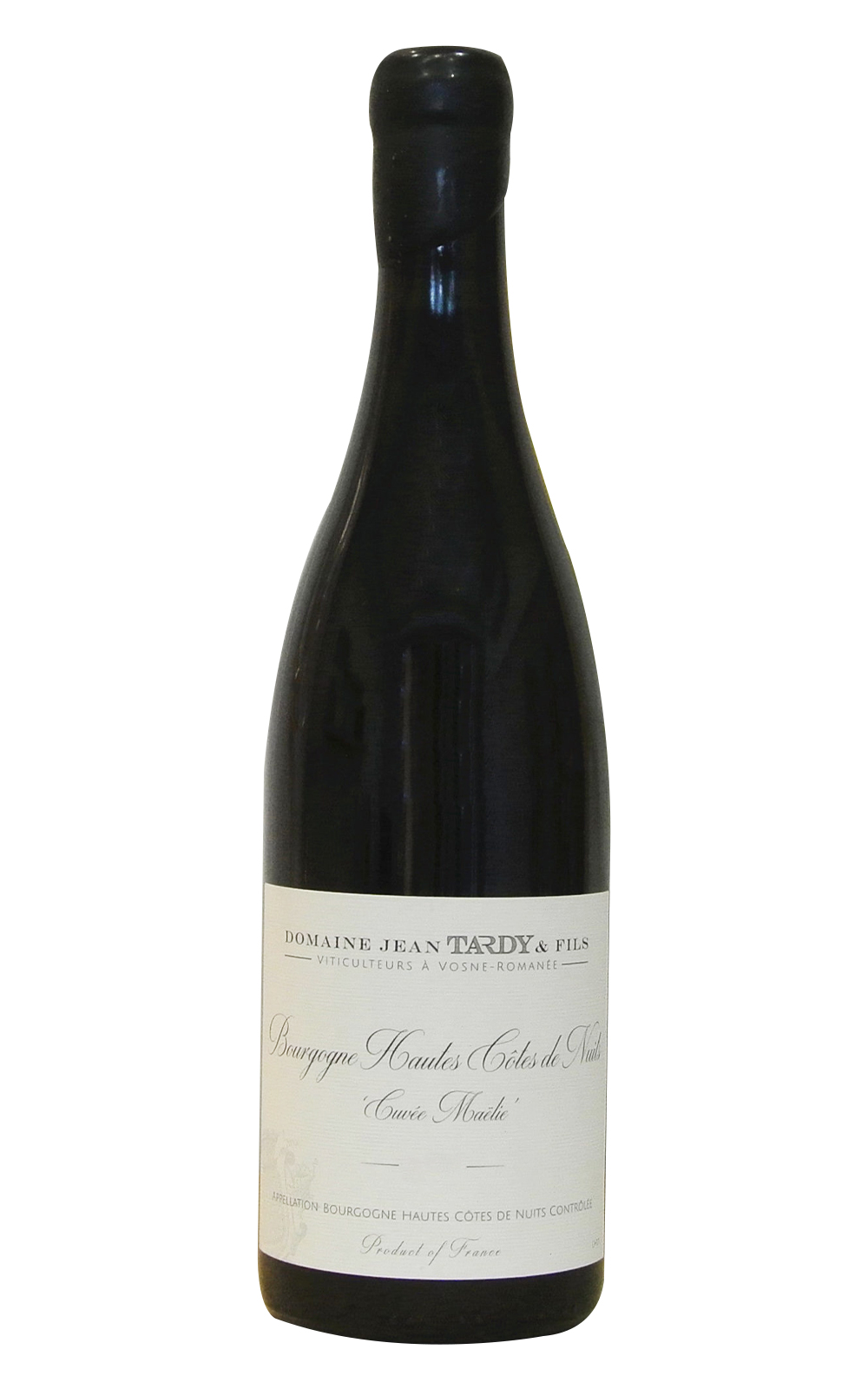 Domaine Jean Tardy et Fils Bourgogne Hautes Cotes de Nuits Cuvee Maelie Rouge 2016 尚達迪酒莊 布根地 上夜丘 美麗特釀 紅酒