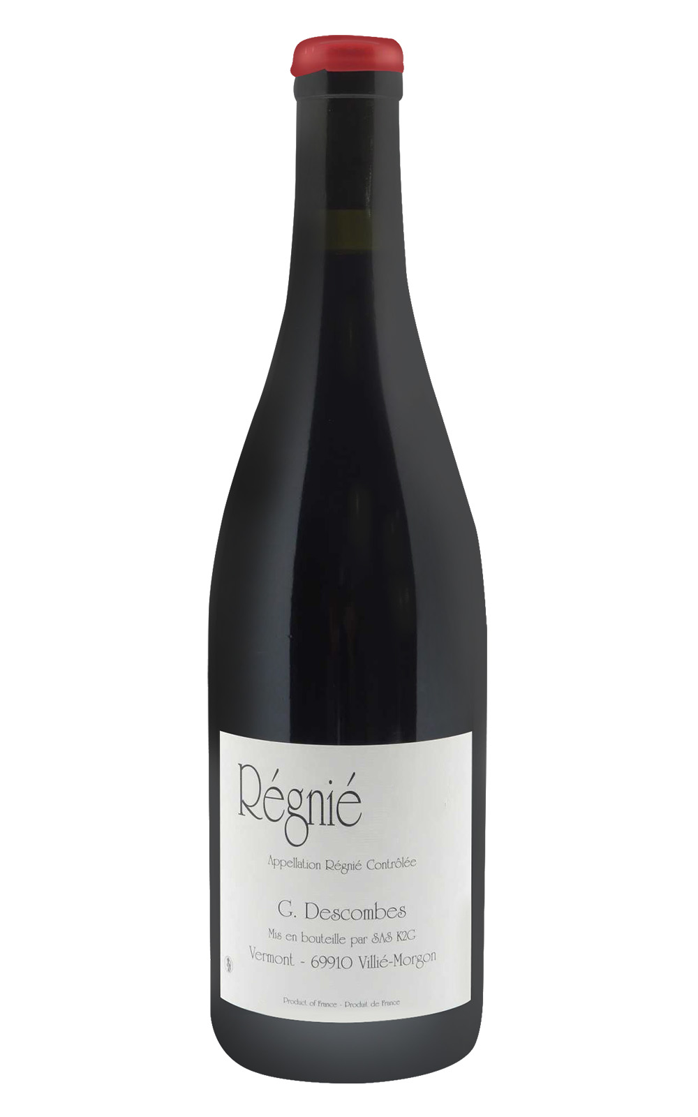 Domaine Georges Descombes Regnie Vieilles Vignes Rouge 2018 德公柏酒莊 黑尼耶老藤紅酒