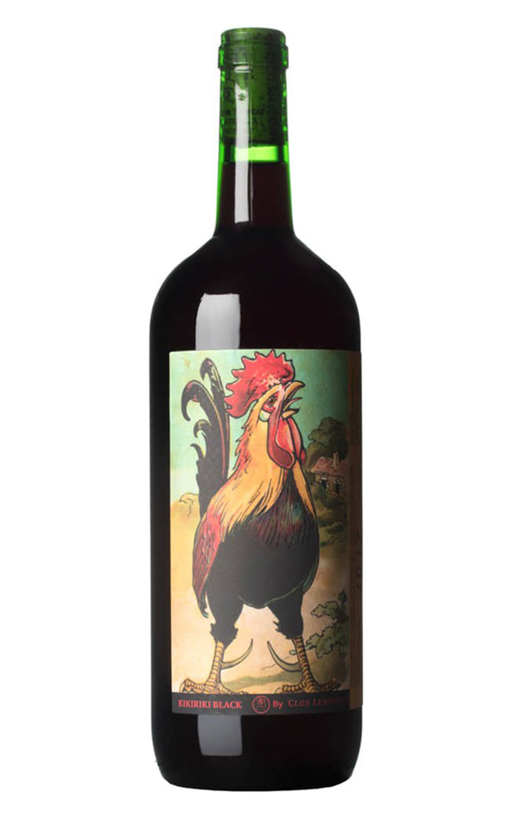 Clos Lentiscus Kikiriki Black 2018 泡泡人家族 烏雞咯咯 紅酒