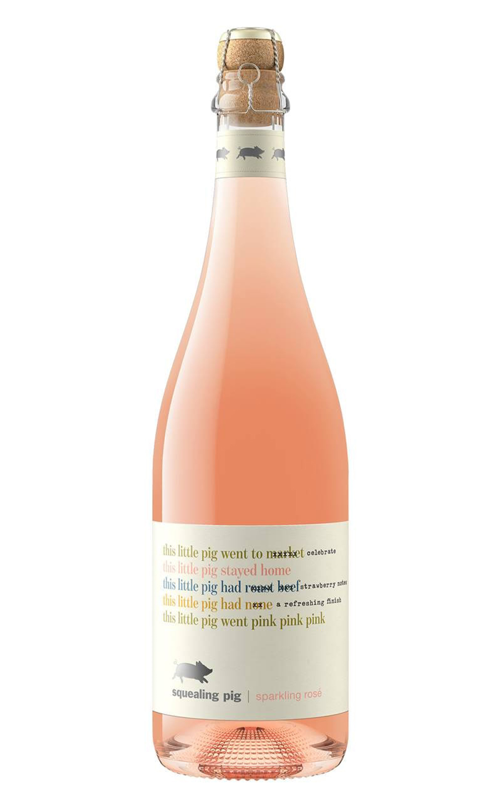 Squealing Pig Wines Sparkling Rose NV 尖叫豬酒莊 粉紅氣泡酒