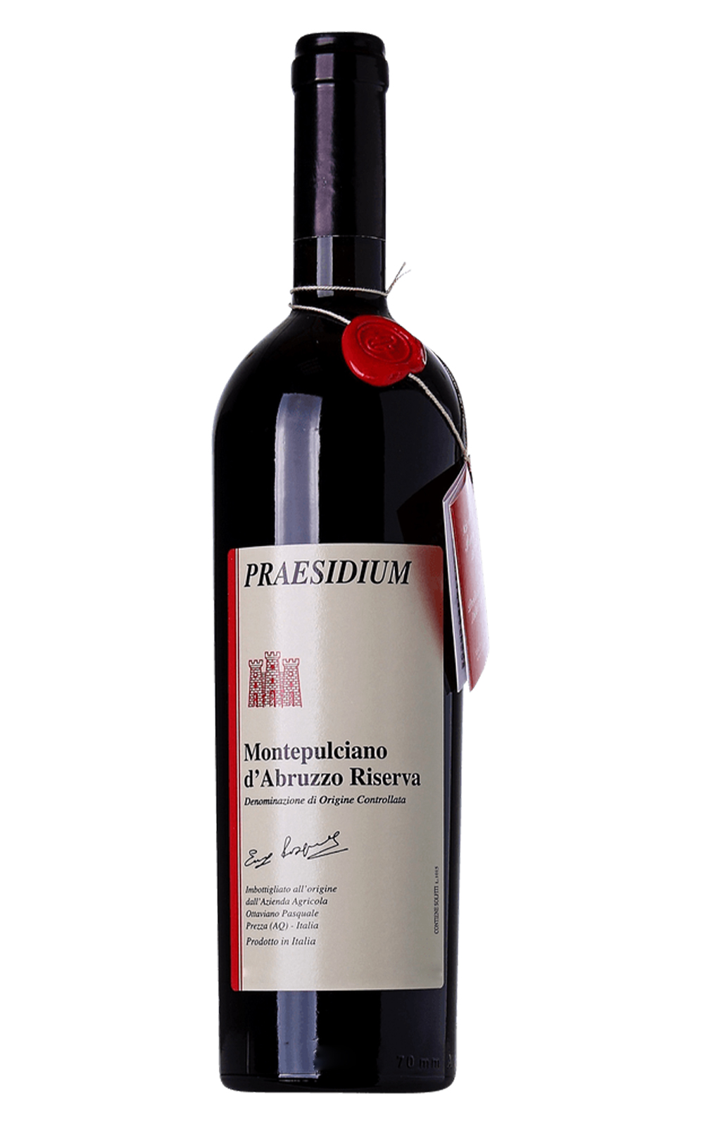 Praesidium Montepulciano d Abruzzo Reserva 2017 三塔酒莊 蒙提布希亞諾陳釀紅酒