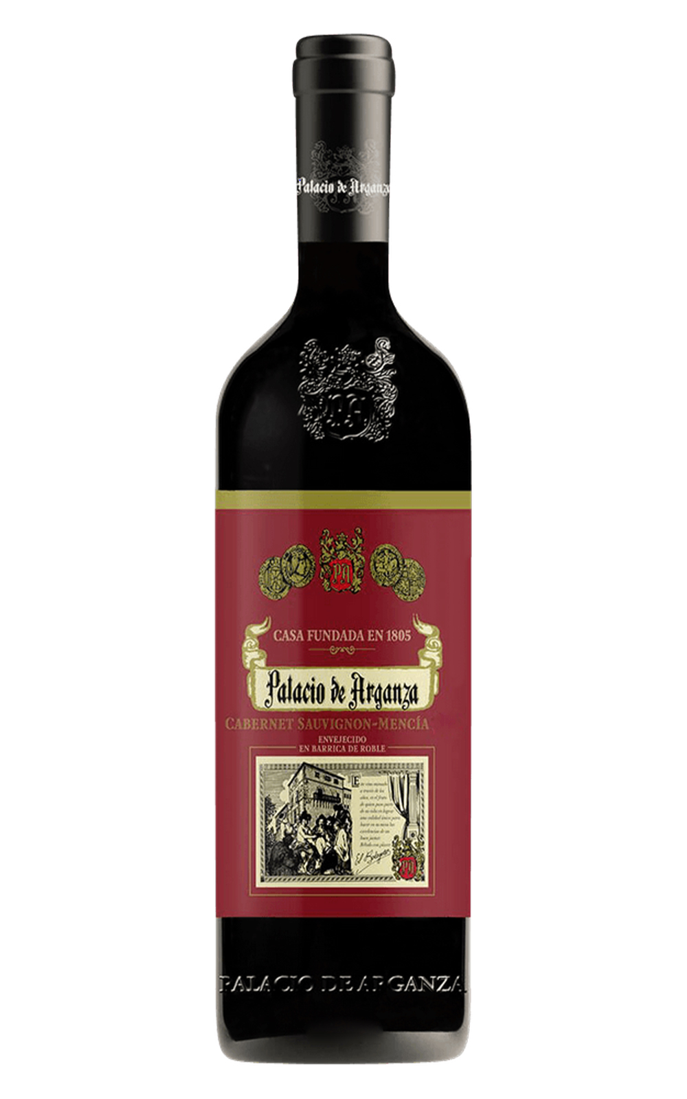 Palacio de Arganza Cabernet Sauvignon Mencia 2016 阿爾甘薩宮 卡本內蘇維濃 門西亞 混釀紅酒
