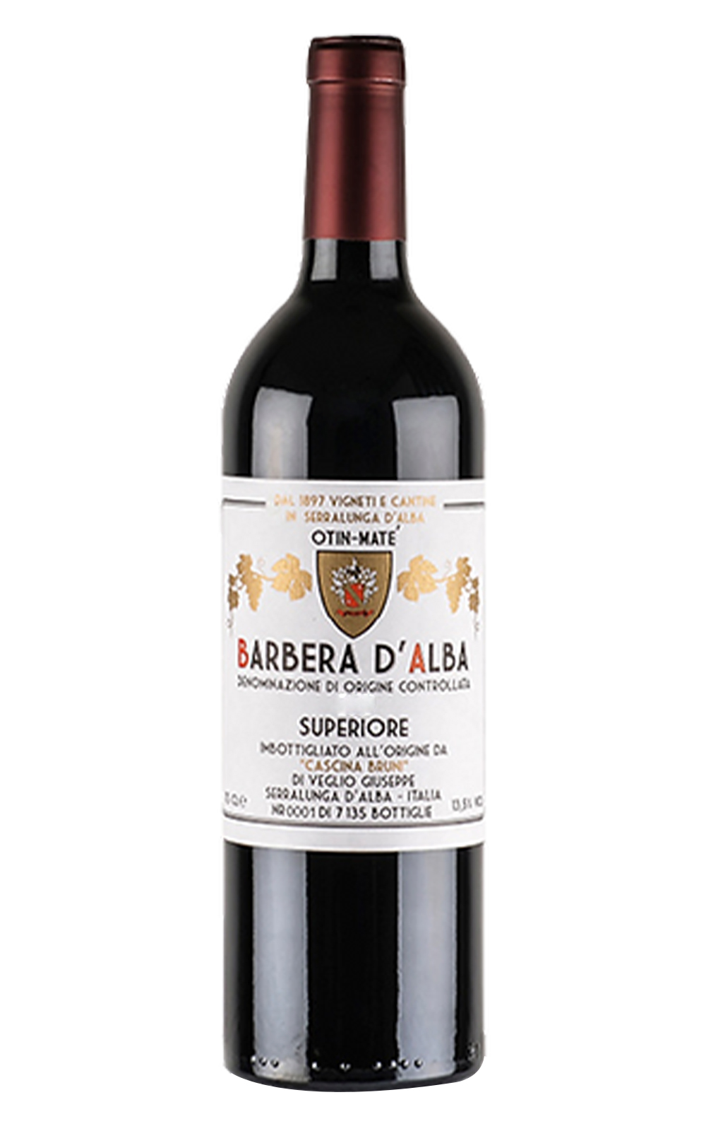 Cascina Bruni Otin Mate Barbera d Alba Superiore 2015 布魯尼酒莊 歐亭馬特 阿爾巴巴貝拉紅酒