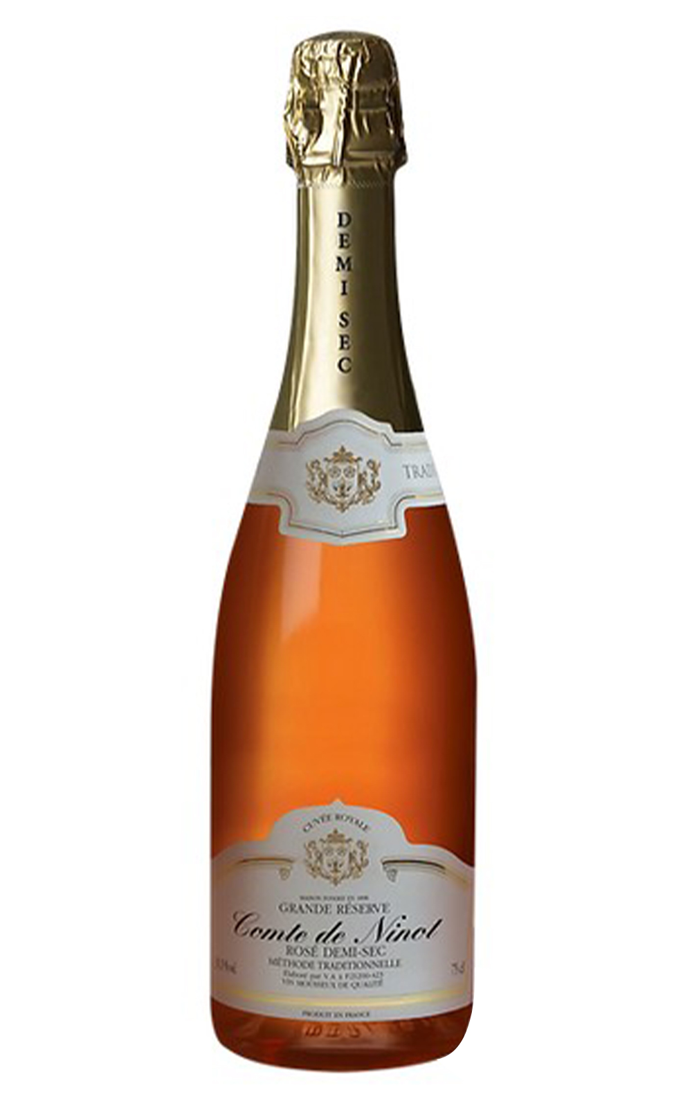 Charles Roux Comte de Ninot Rose Demi Sec NV 紅磨坊查爾斯酒莊 皇家典藏 微甜粉紅氣泡酒