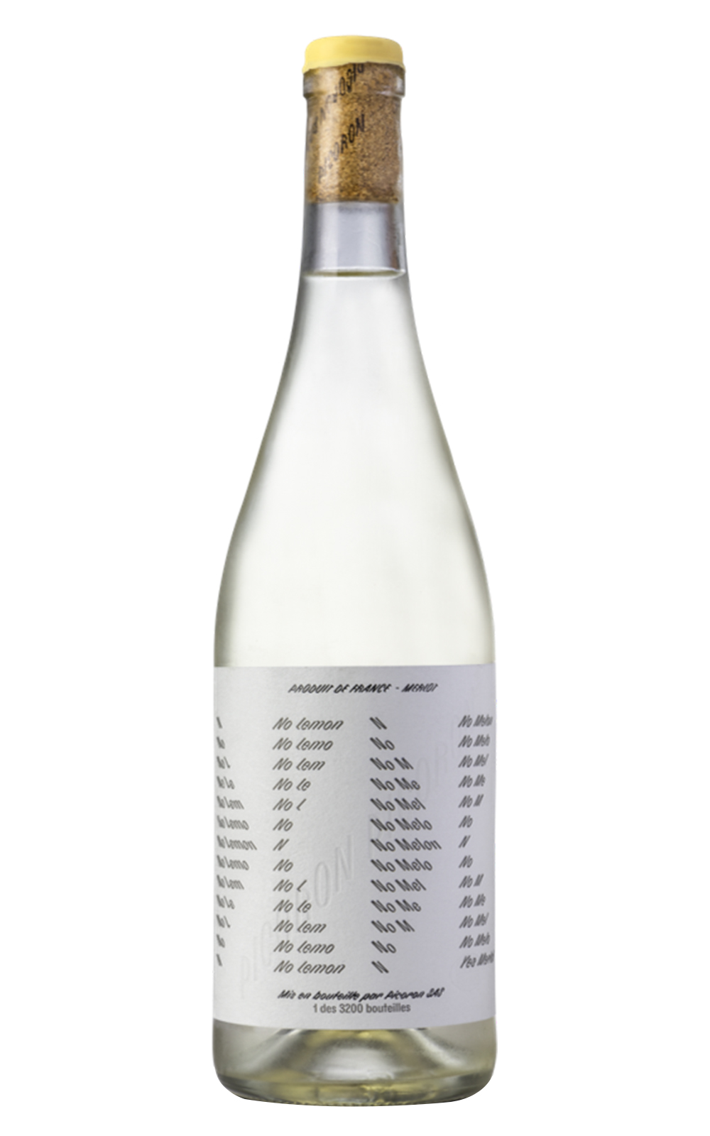 Chateau Picoron No Lemon No Melon Merlot NV 匹克虹堡 不吃葡萄倒吐葡萄皮 梅洛白酒