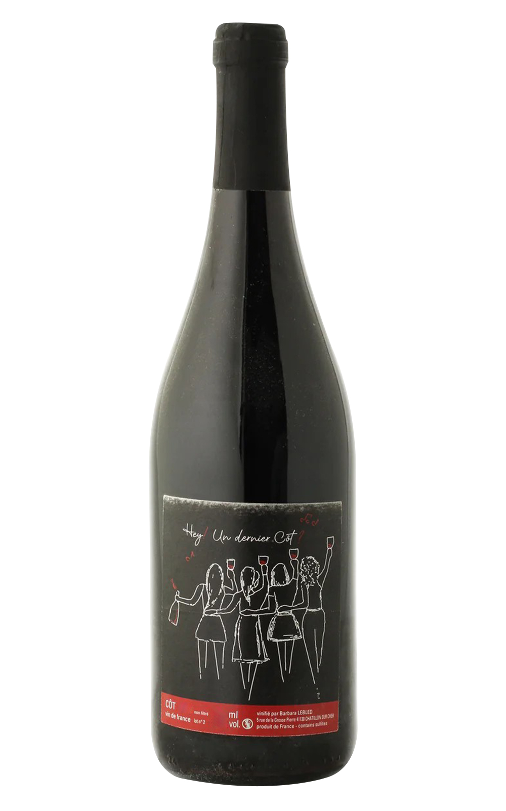 Laurent Lebled Hey Un dernier Côt 2019 羅蘭自然酒莊 再一杯吧 紅酒