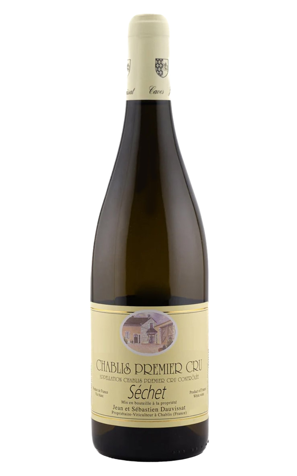 Domaine Jean Sebastien Dauvissat Chablis 1er Cru Sechet 2020 珍 賽巴斯汀 多非薩酒莊 夏布利 曬歇 一級園白酒