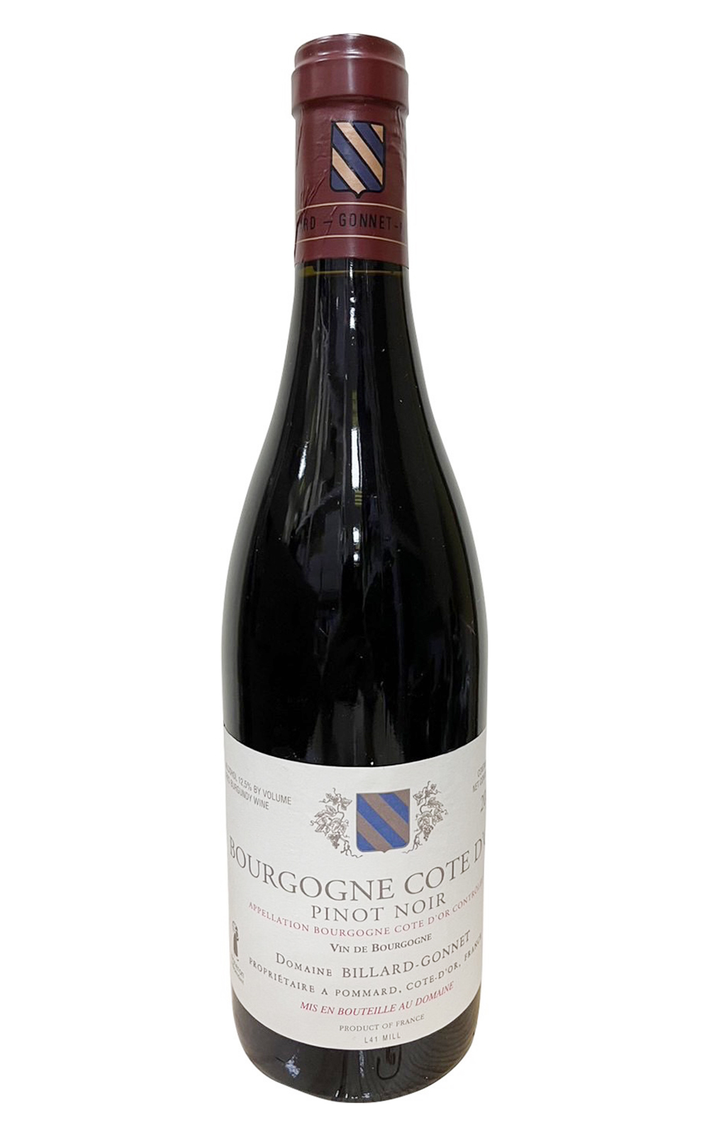 Domaine Billard Gonnet Bourgogne Cote d Or Rouge 2020 彼拉德 貢內酒莊 布根地 金丘紅酒