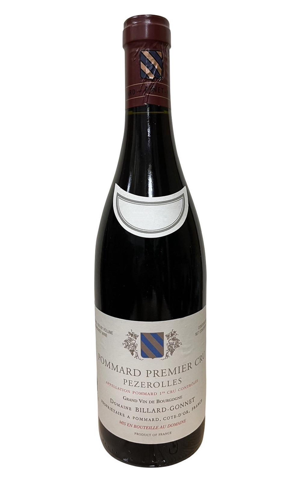 Domaine Billard Gonnet Pommard 1er Cru Pezerolles 2014 彼拉德 貢內酒莊 玻瑪 佩斯侯 一級園紅酒