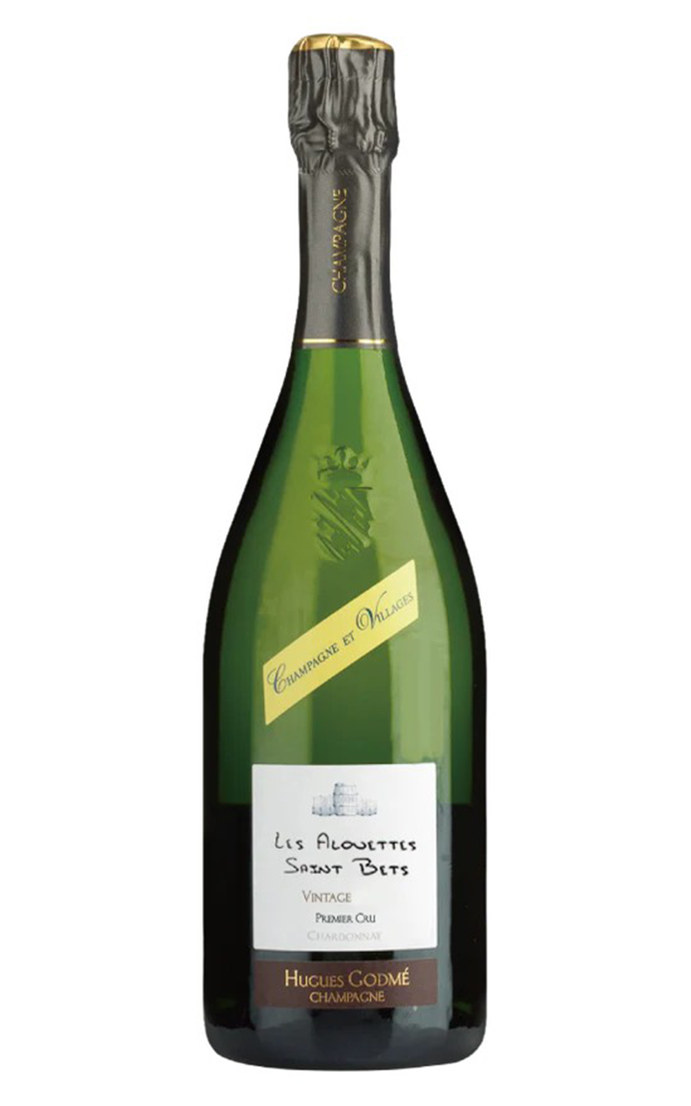 Champagne Hugues Godme Les Alouettes Saint Bets Premier Cru Extra Brut Millesime 2010 雨果 戈德梅香檳 雅盧耶 聖貝特 一級園 特級不甜年份香檳