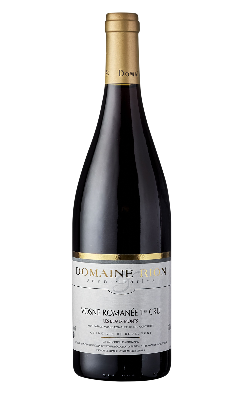 Domaine Jean Charles Rion Vosne Romanee 1er Cru Les Beaux Monts 2018 尚查爾斯 瑞揚酒莊 馮內侯瑪內 伯蒙 一級園 老藤紅酒