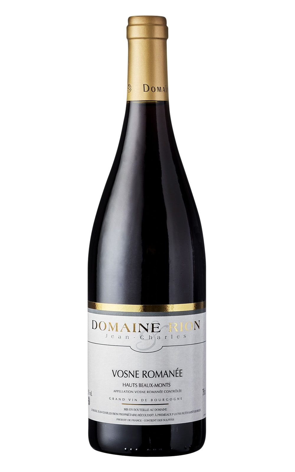 Domaine Jean Charles Rion Vosne Romanee Hauts Beaux Monts 2021 尚查爾斯 瑞揚酒莊 馮內侯瑪內 高地伯蒙 紅酒