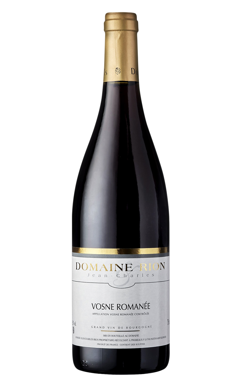 Domaine Jean Charles Rion Vosne Romanee 2018 尚查爾斯 瑞揚酒莊 馮內侯瑪內紅酒