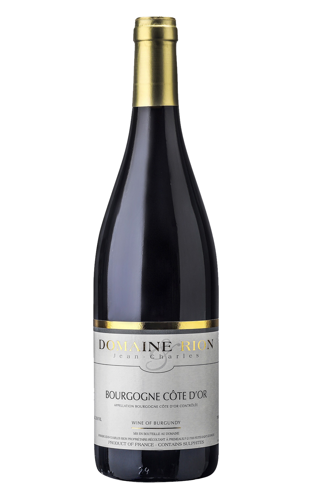 Domaine Jean Charles Rion Bourgogne Cote d Or Rouge 2021 尚查爾斯 瑞揚酒莊 布根地 金丘紅酒