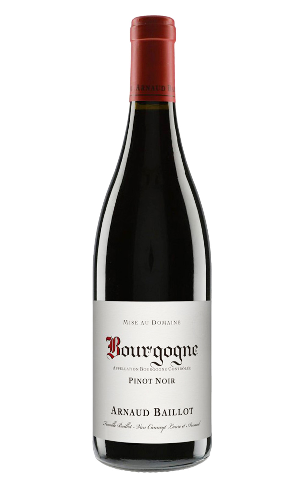 Domaine Arnaud Baillot Bourgogne Pinot Noir 2020 阿諾 拜悠酒莊 布根地 黑皮諾紅酒