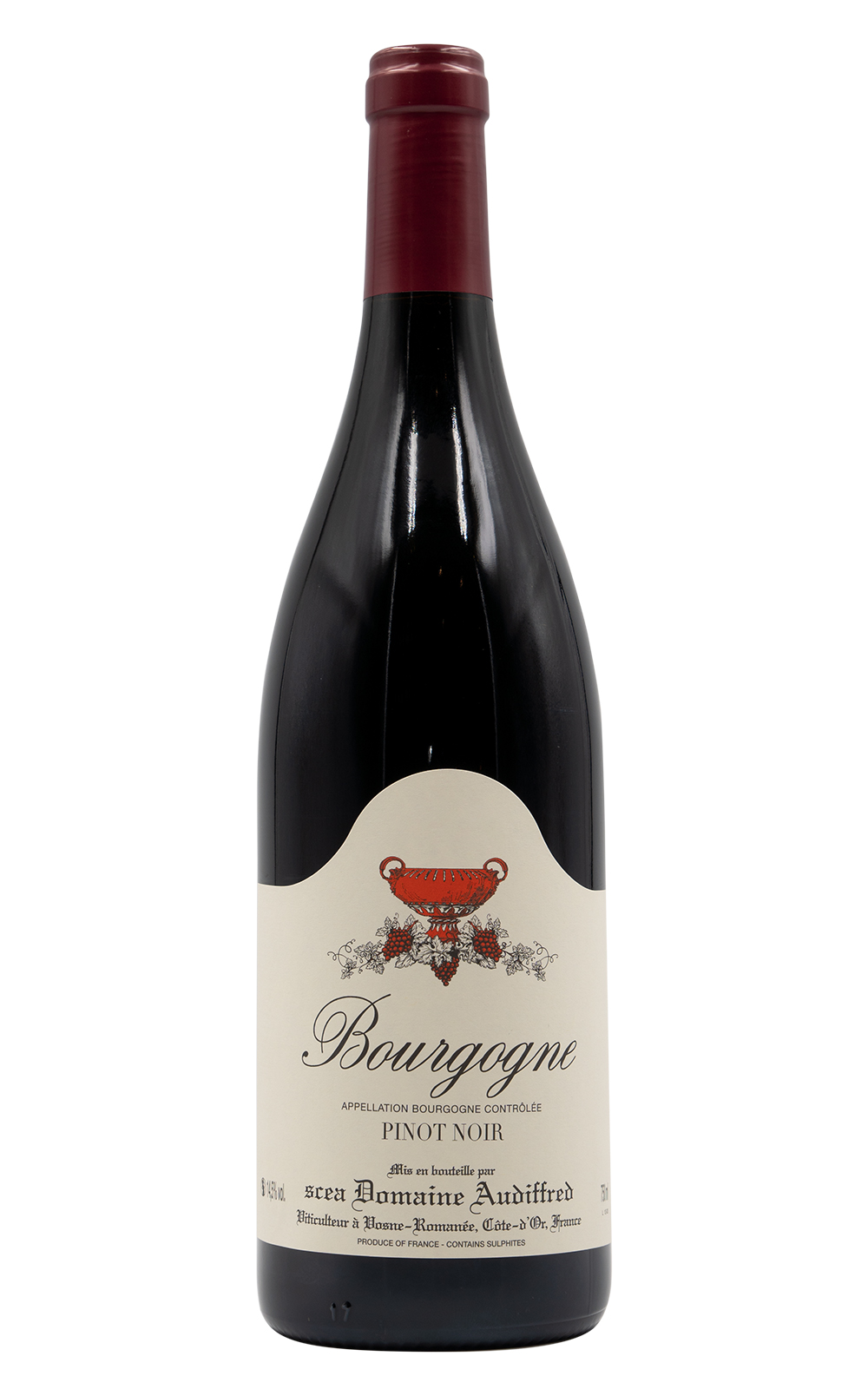 Domaine Audiffred Bourgogne Pinot Noir 2021 奧德弗雷酒莊 布根地 黑皮諾紅酒
