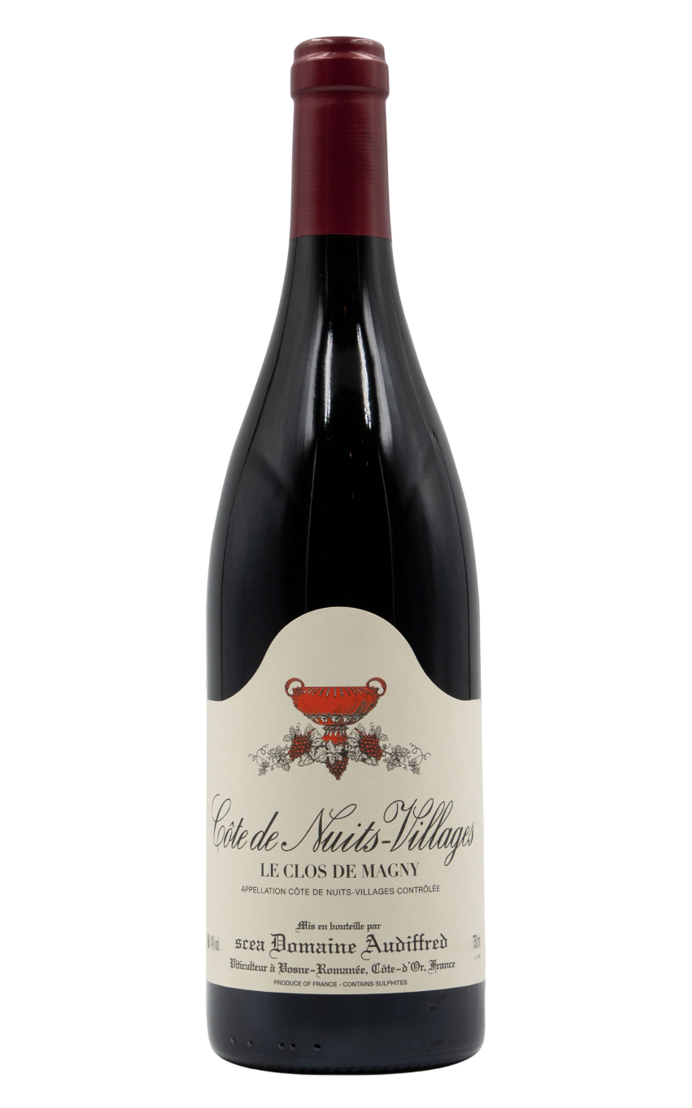 Domaine Audiffred Cote de Nuits Villages Le Clos de Magny Rouge 2021 奧德弗雷酒莊 夜丘村莊 馬尼 紅酒