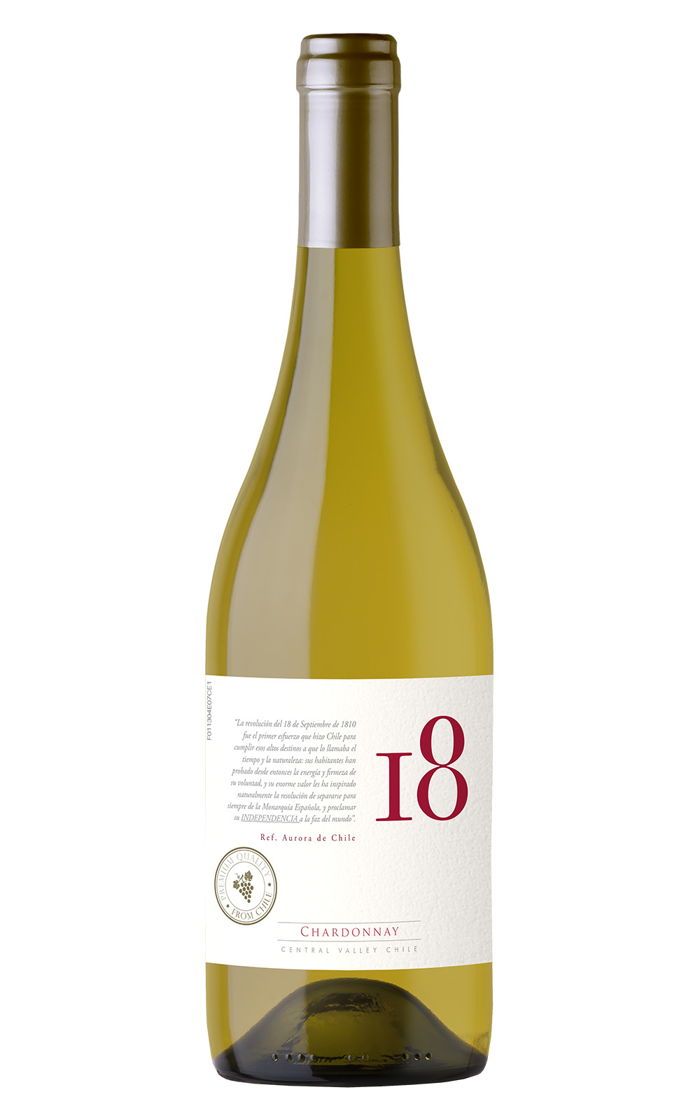 Vina De Aguirre 18 Chardonnay 2022 阿吉雷酒莊 智利18獨立紀念日系列 夏多內白酒