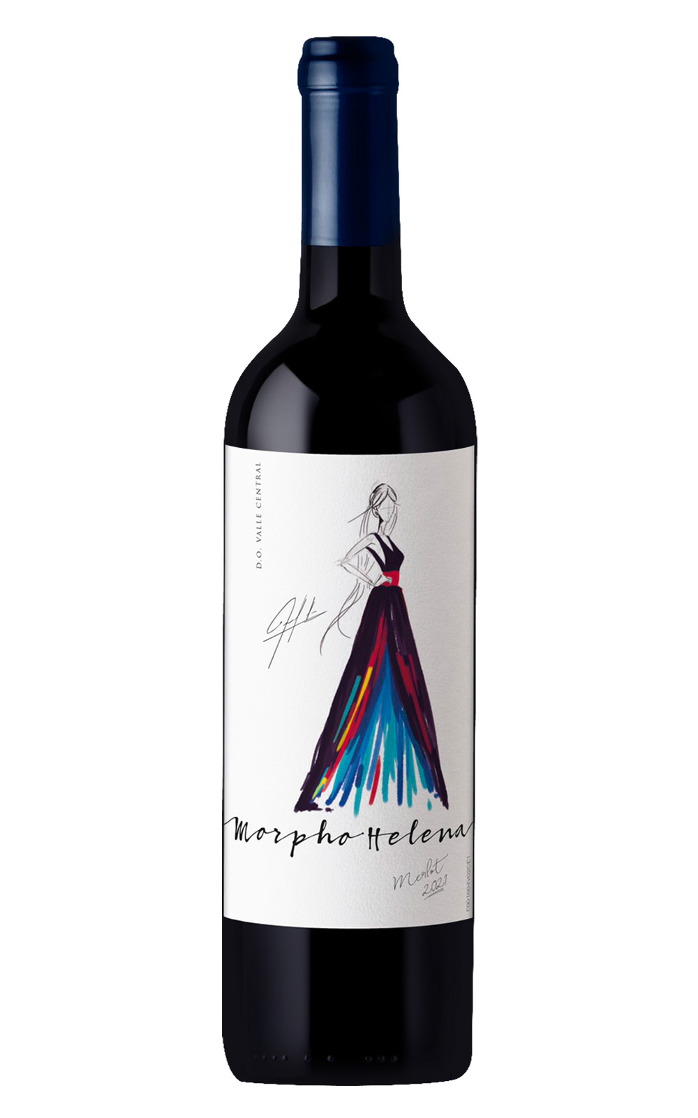 Vina De Aguirre Morpho Helena Merlot 2021 阿吉雷酒莊 海琳娜女神系列 梅洛紅酒