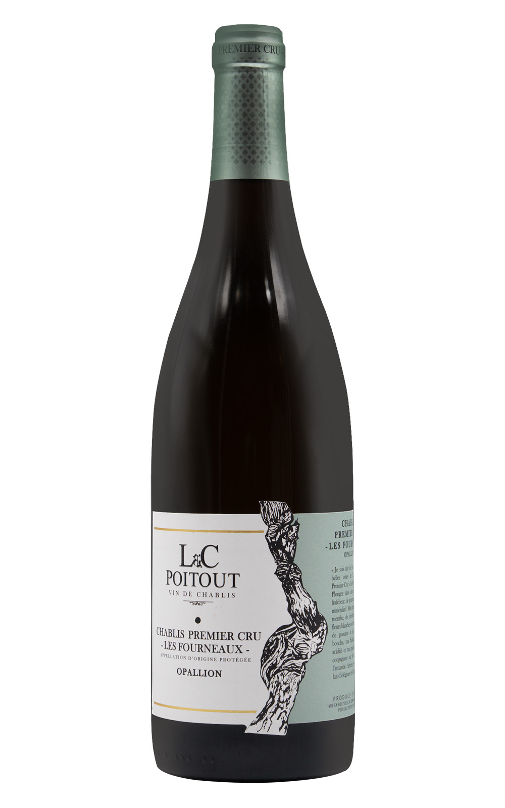Domaine L C Poitout Chablis 1er Cru Les Fourneaux Opallion 2022 班朵酒莊 夏布利 福諾 一級園白酒