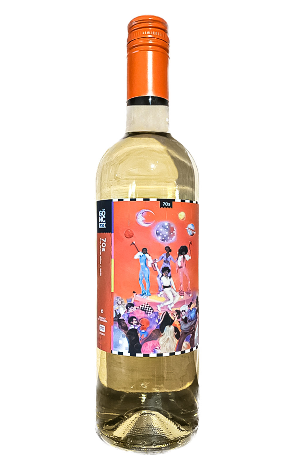 Gonc Winery The 70 s 2022 貢克酒莊 喧嘩70 s 橘酒