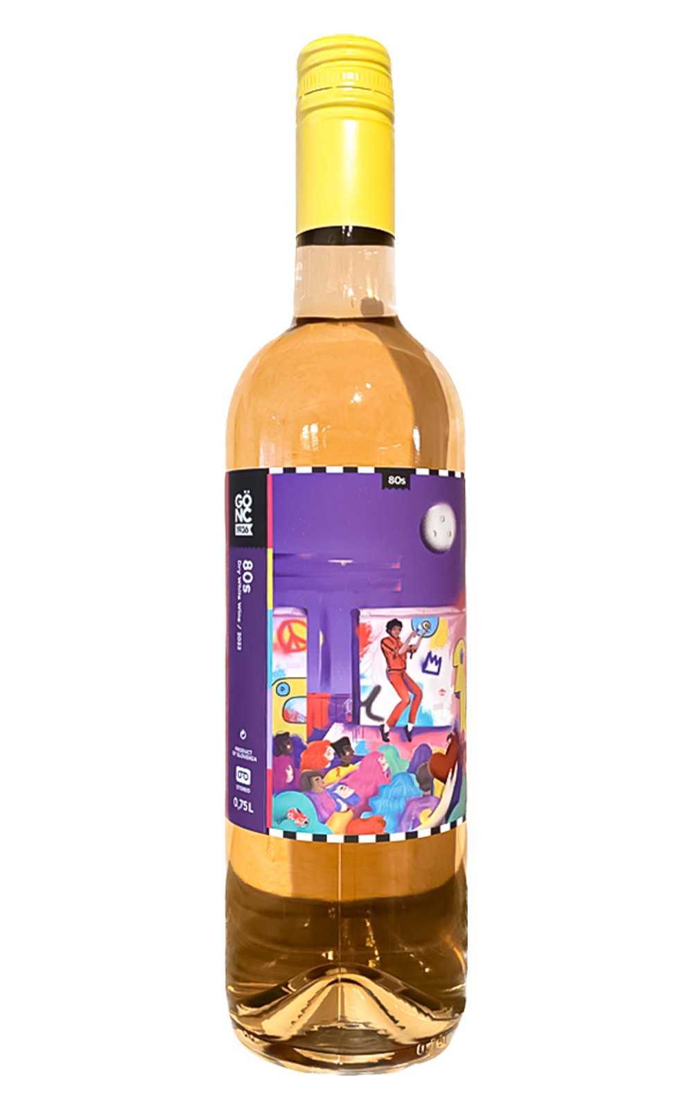 Gonc Winery The 80 s 2022 貢克酒莊 熱舞80 s 橘酒