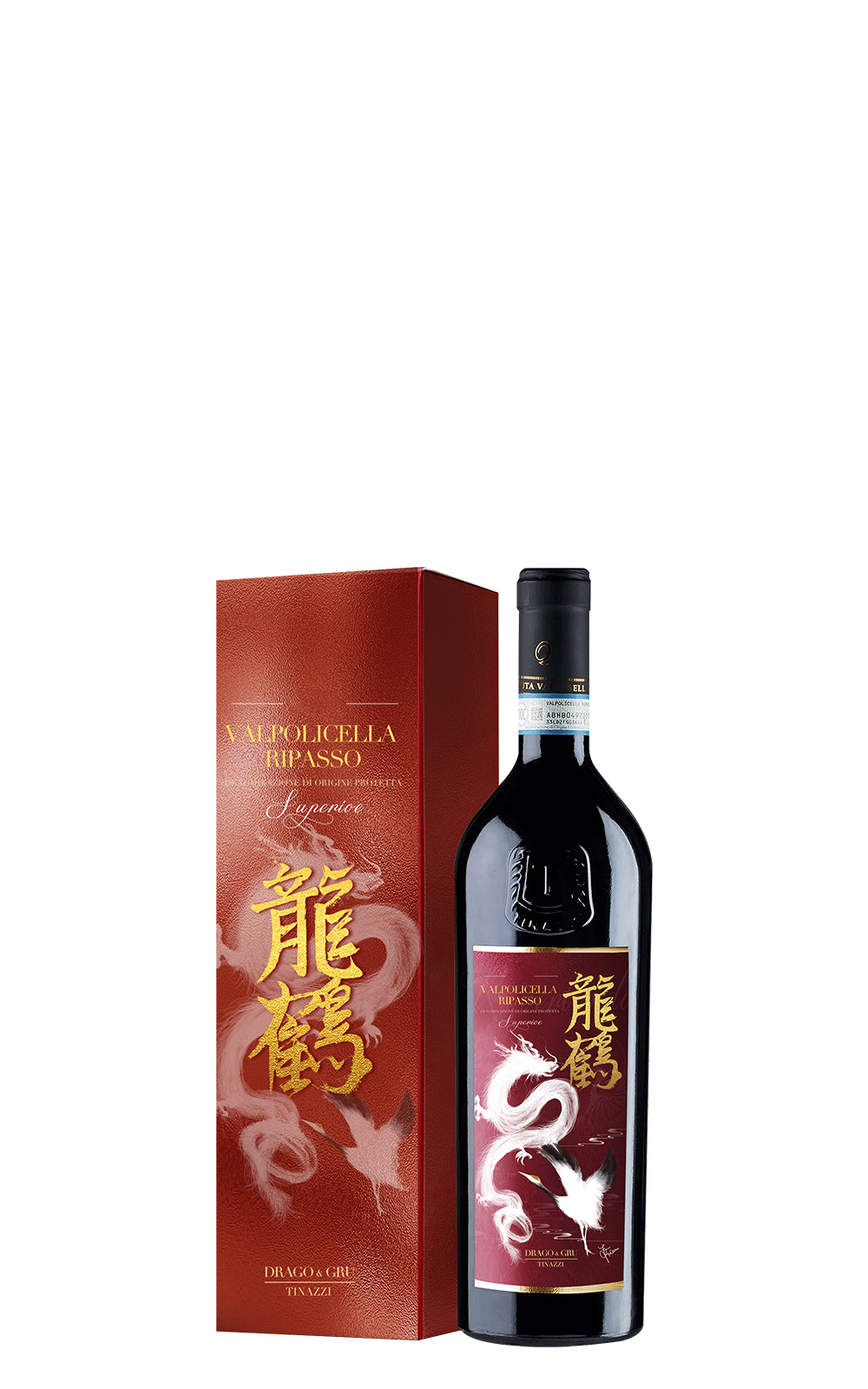 Tinazzi DRAGO GRU Valpolicella Superiore Ripasso 2019 蒂那茲酒莊 龍鶴 瓦波里切拉雷帕索紅酒