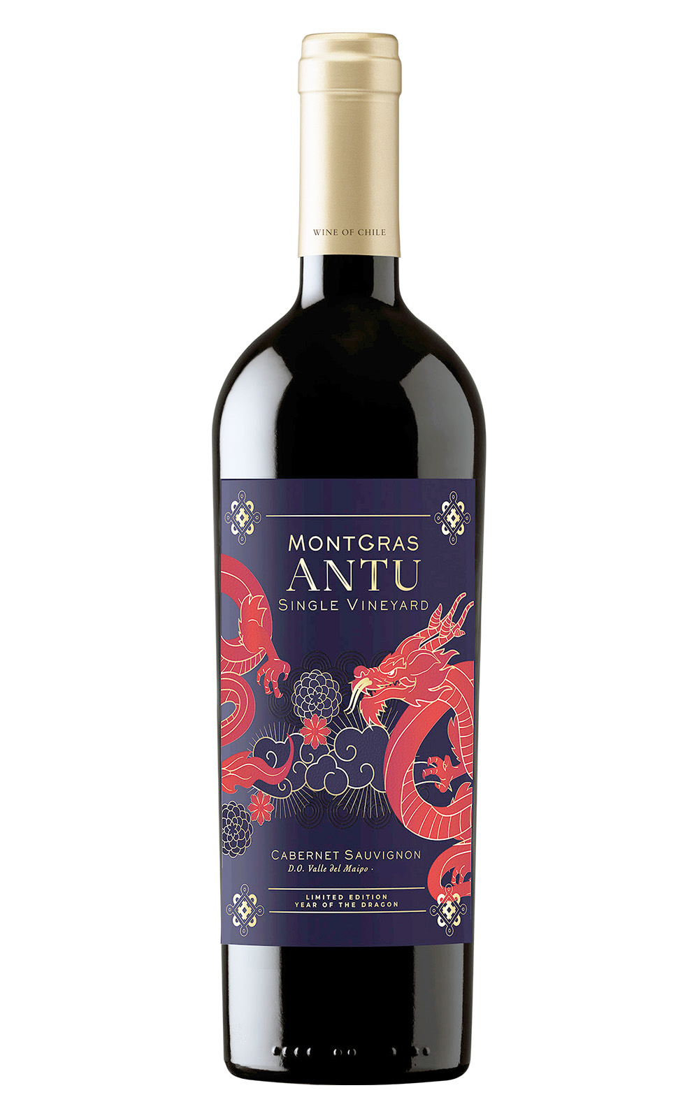 MontGras Winery Antu Cabernet Sauvignon 2022 蒙特格拉斯酒莊 安徒系列 卡本內蘇維濃紅酒