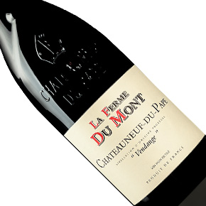 La Ferme du Mont-"Vendange" Châteauneuf-du-Pape Rouge