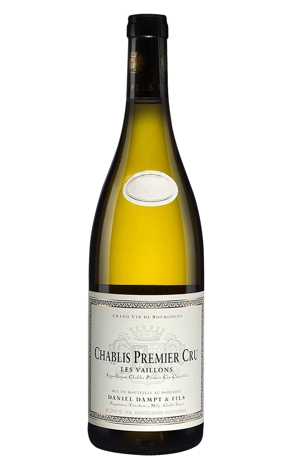 Domaine Daniel Dampt et Fils Chablis 1er Cru Vaillons 2021 丹普父子酒莊 夏布利 維雍 一級園白酒