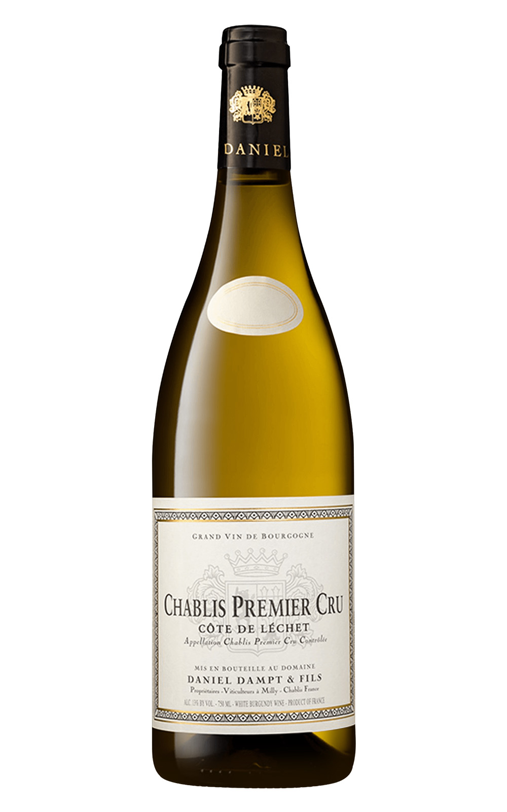 Domaine Daniel Dampt et Fils Chablis 1er Cru Cote de Lechet 2021 丹普父子酒莊 夏布利 雷謝丘 一級園白酒