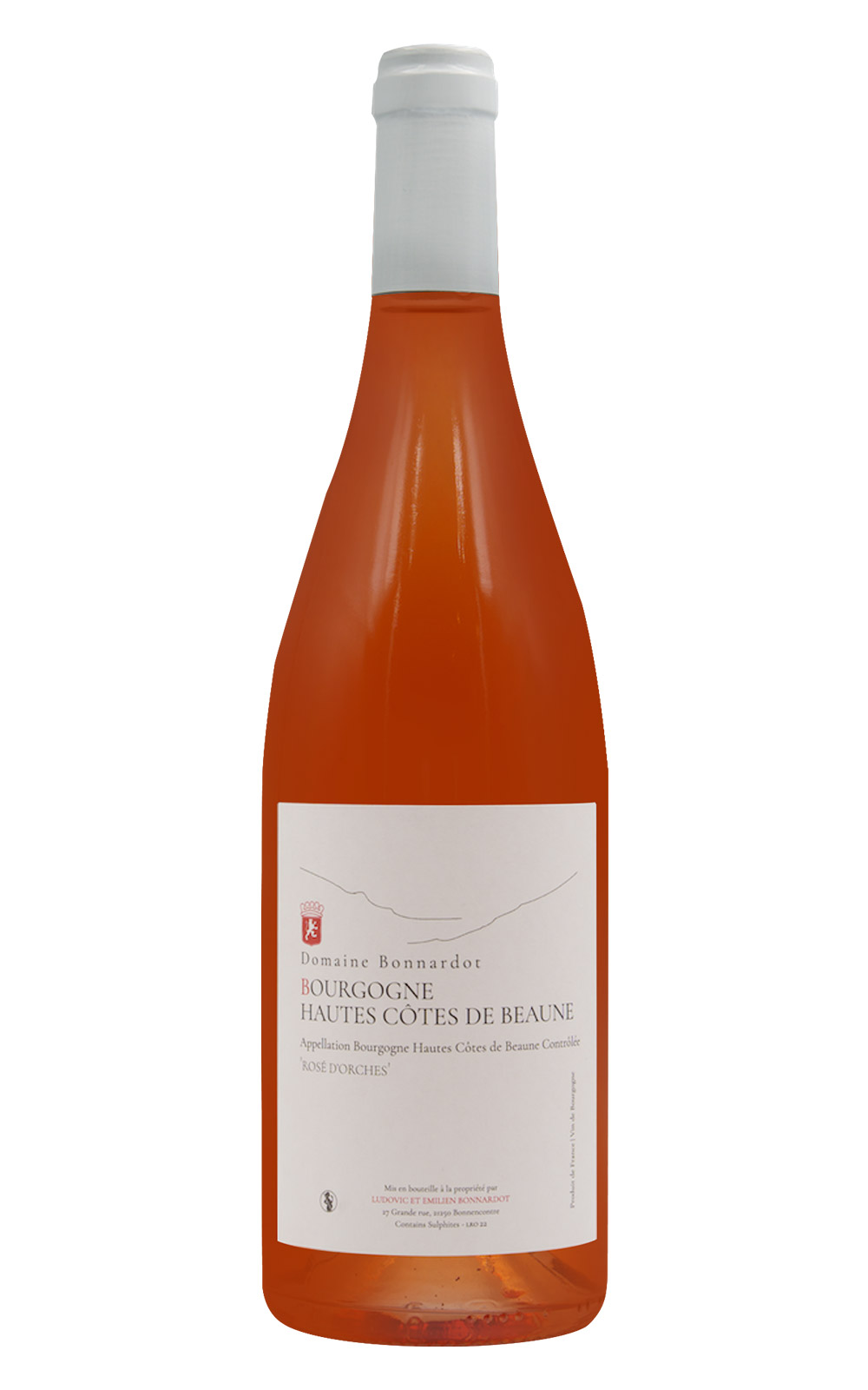 Domaine Bonnardot Bourgogne Hautes Cotes de Beaune Rose d Orches Rose 2022 伯納多酒莊 布根地 上伯恩丘 奧爾舍 粉紅酒