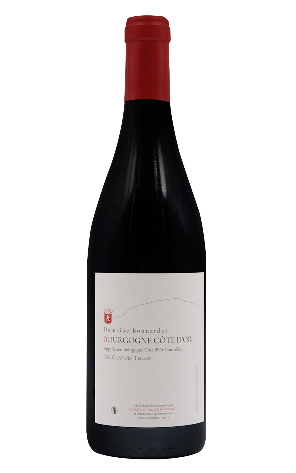 Domaine Bonnardot Bourgogne Cote d Or Les Grandes Terres Rouge 2020 伯納多酒莊 布根地 金丘 偉大之地 紅酒