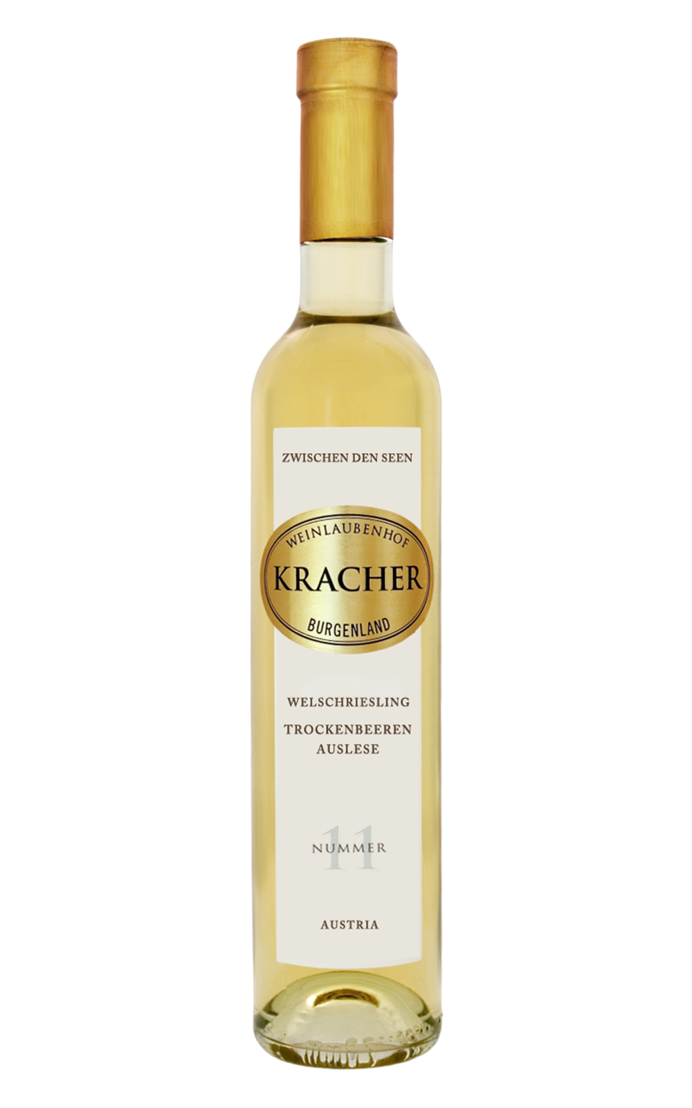 Weinlaubenhof Kracher Zwischen den Seen Nummer 11 Welschriesling Trockenbeerenauslese 2015 克羅采酒莊 湖間系列 11號 微絮麗絲玲 TBA甜白酒