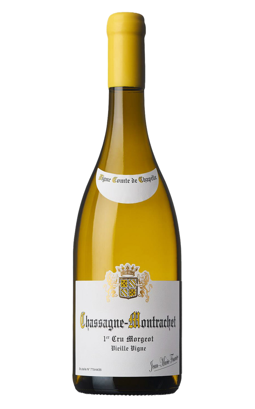 Vigne Comte de Chapelle ChaSSagne Montrachet 1er Cru Morgeot Vielle Vigne Blanc 2022 佛爺酒莊修道院 夏山蒙哈榭 摩玖 一級園 老藤白酒