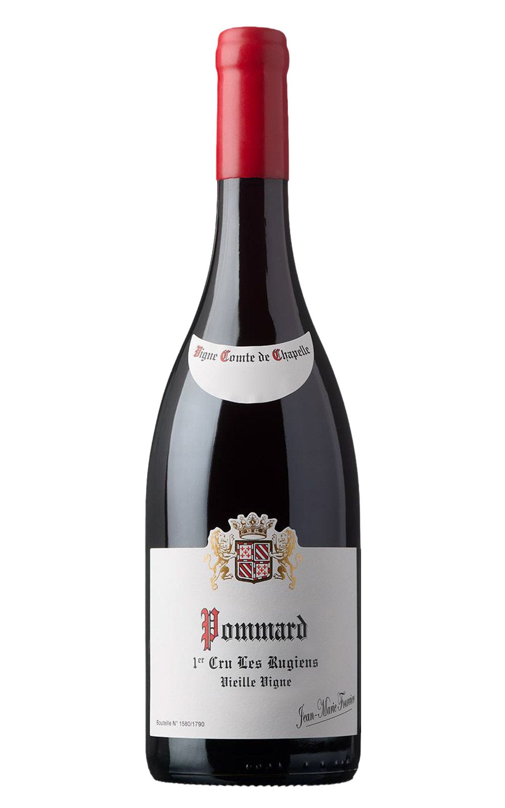 Vigne Comte de Chapelle Pommard 1er Cru Les Rugiens Vielle Vigne 2022 佛爺酒莊修道院 玻瑪 胡吉安 一級園 老藤紅酒