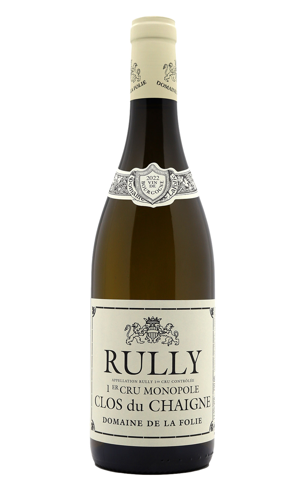 Domaine de la Folie Rully 1er Cru Clos du Chaigne Monopole Blanc 2022 富樂園酒莊 乎利 切尼園 獨占一級園白酒